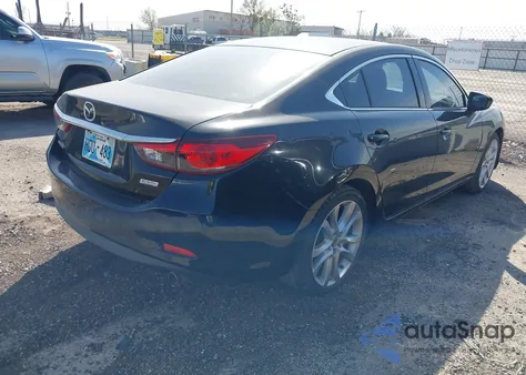 2015 Mazda Mazda6 I Touring из США, поврежденный, VIN JM1GJ1V50F1196806